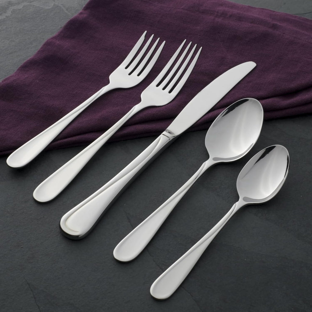 Oneida Flatware Flight Dinner Spoons  Set of 4